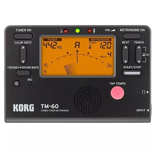 Korg TM-60 Digital Tuner and Metronome