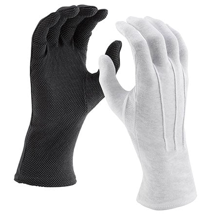 Long-Wristed Sure-Grip Gloves - White