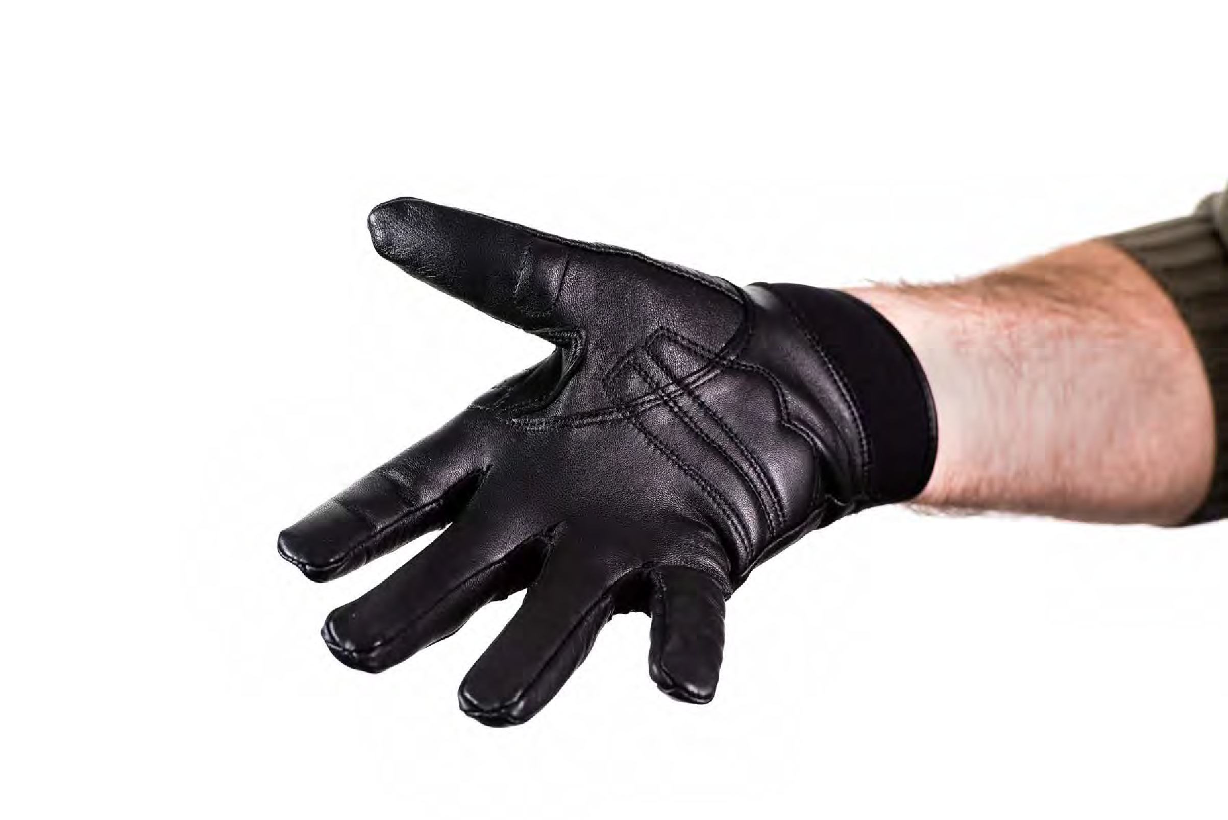 Handbell Gloves Ultima Leather - Black XXLarge One Pair