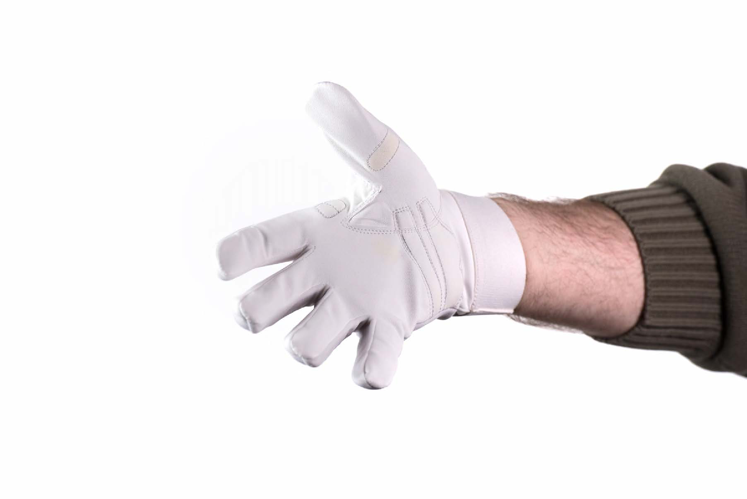 Handbell Gloves Ultima 3 - XXLarge White One Pair