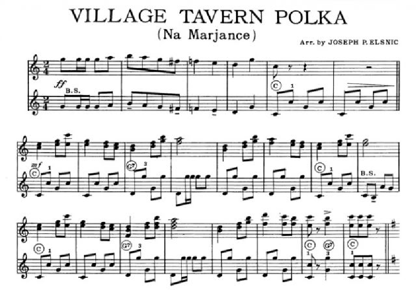 Village Tavern Polka Accordion P.O.D.