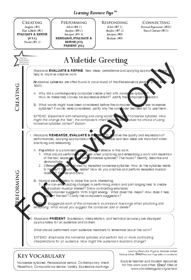 A Yuletide Greeting Large Print Edition P.O.D.