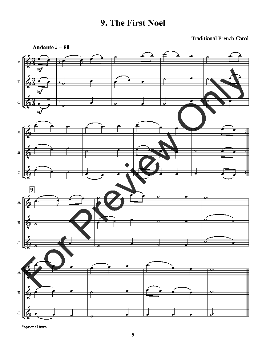 Flexible Favorites for Winds - Christmas Alto Sax, Baritone Sax Trio