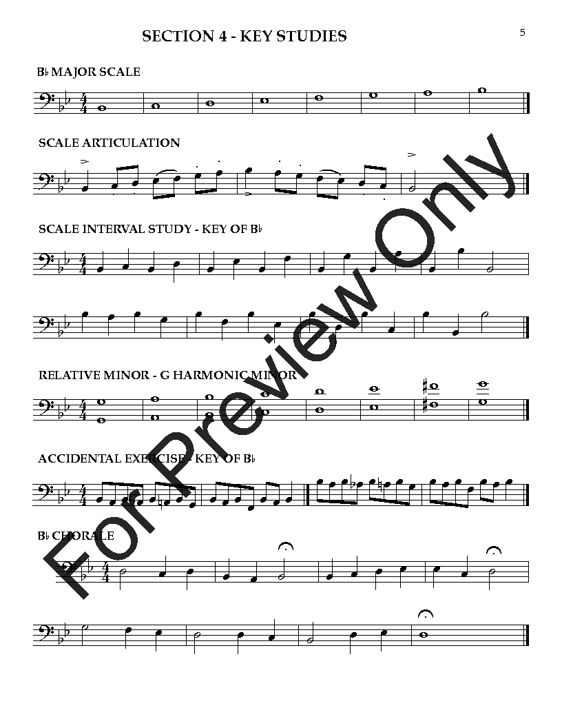 Great Beginnings - Trombone & Baritone P.O.D.