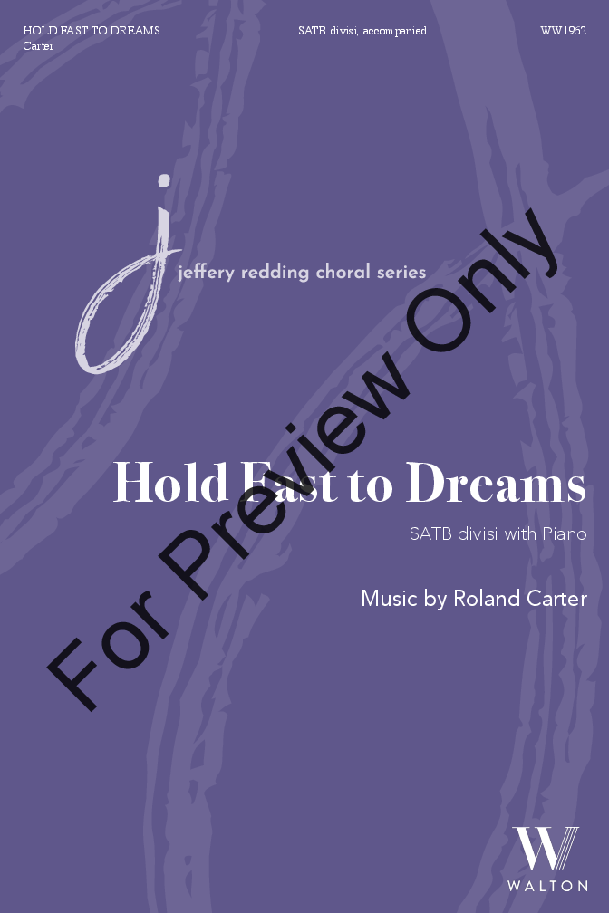 Hold Fast to Dreams Large Print Edition P.O.D.