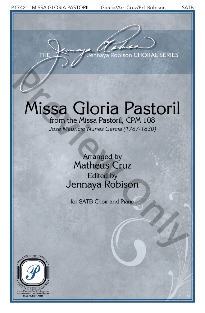 Missa Pastoril Gloria Large Print Edition P.O.D.
