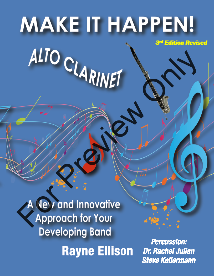 Make It Happen! Developing Band Method - Alto Clarinet P.O.D