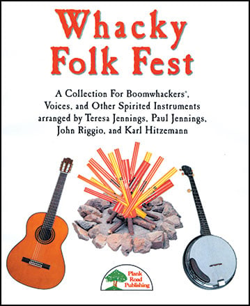 Whacky Folk Fest classroom sheet music cover