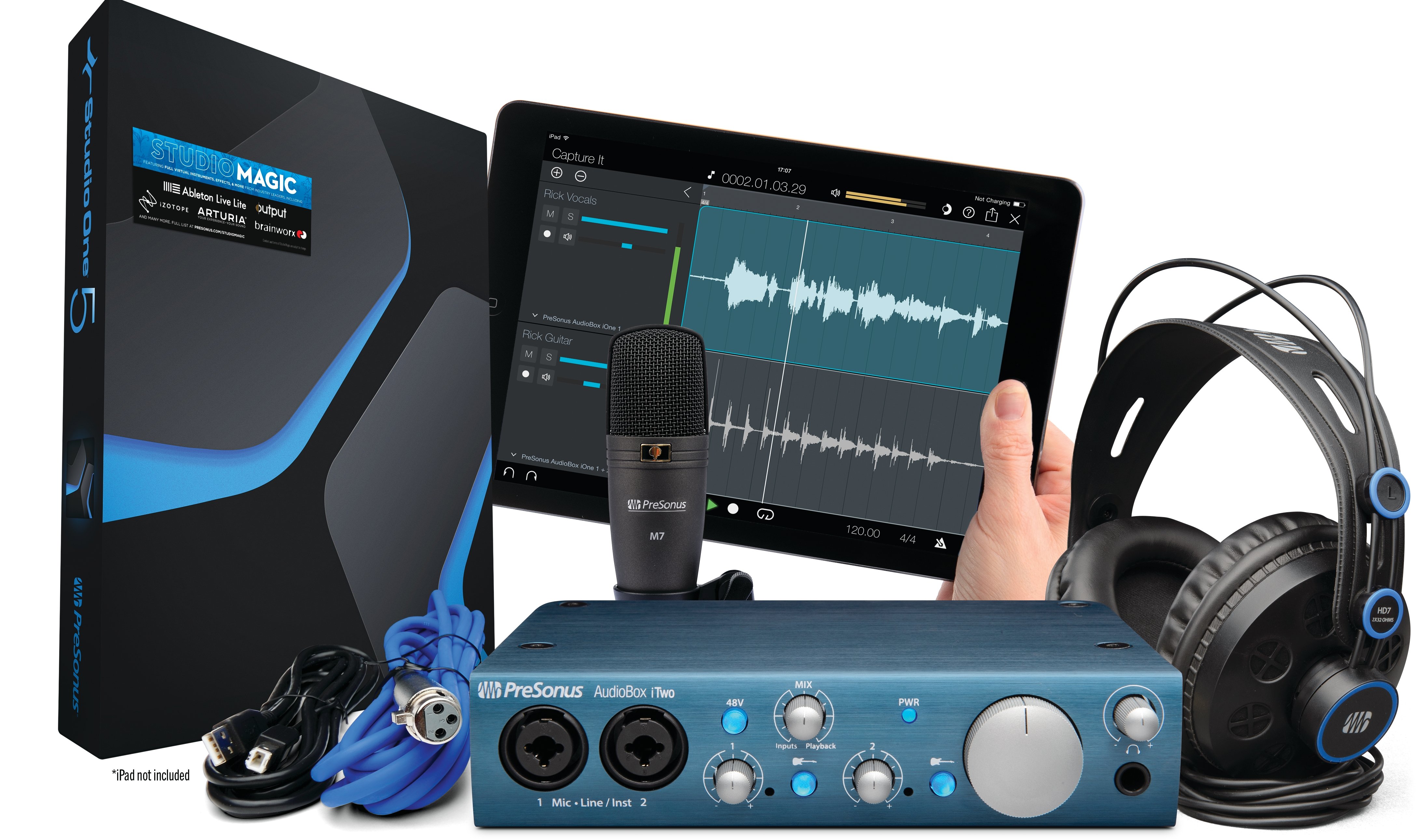 AudioBox iTwo Stereo Recording Bundle pro audio image