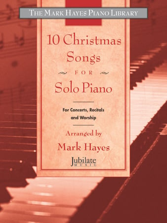10 Christmas Songs for Solo Piano christmas sheet music cover