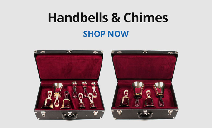 Shop handbells and chimes.