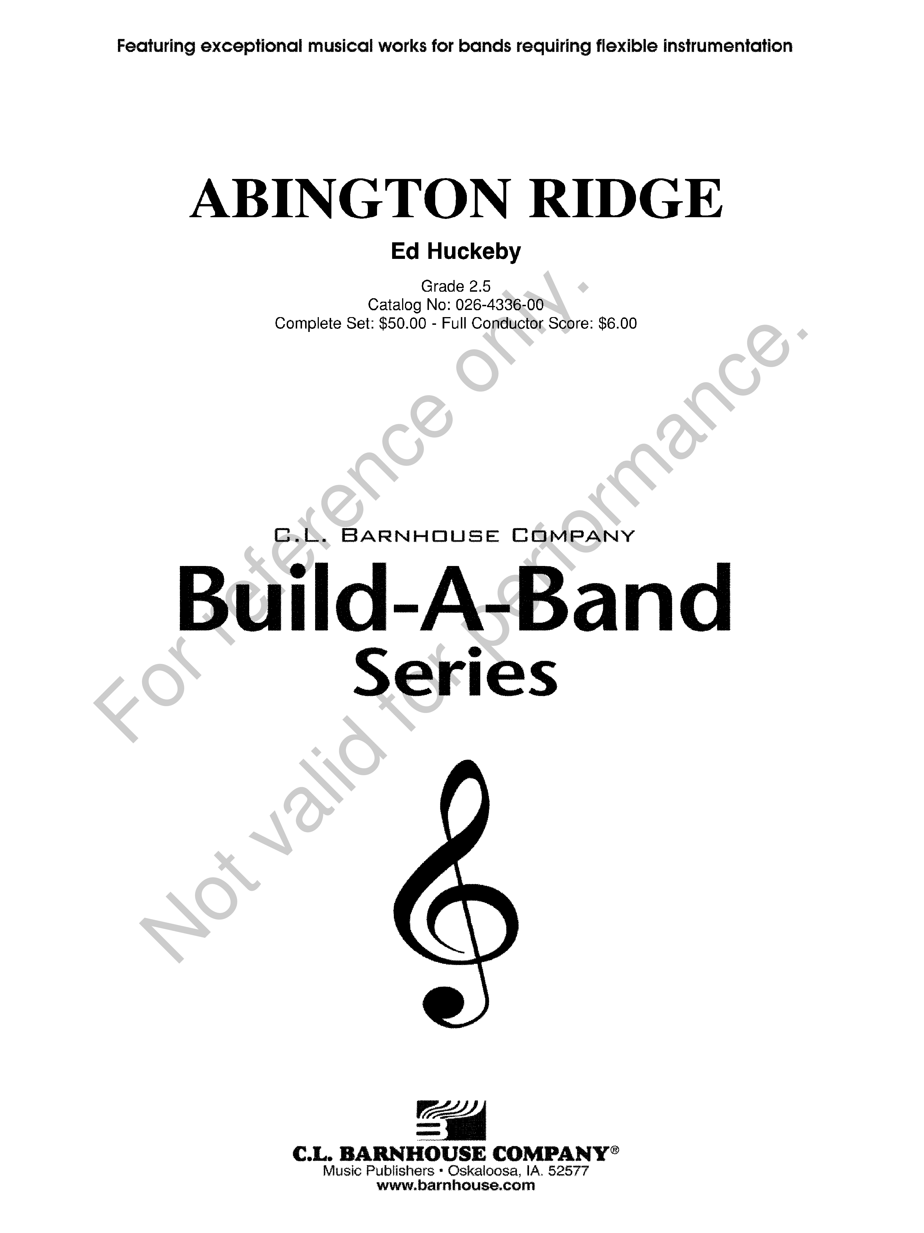 Abington Ridge Build-A-Band
