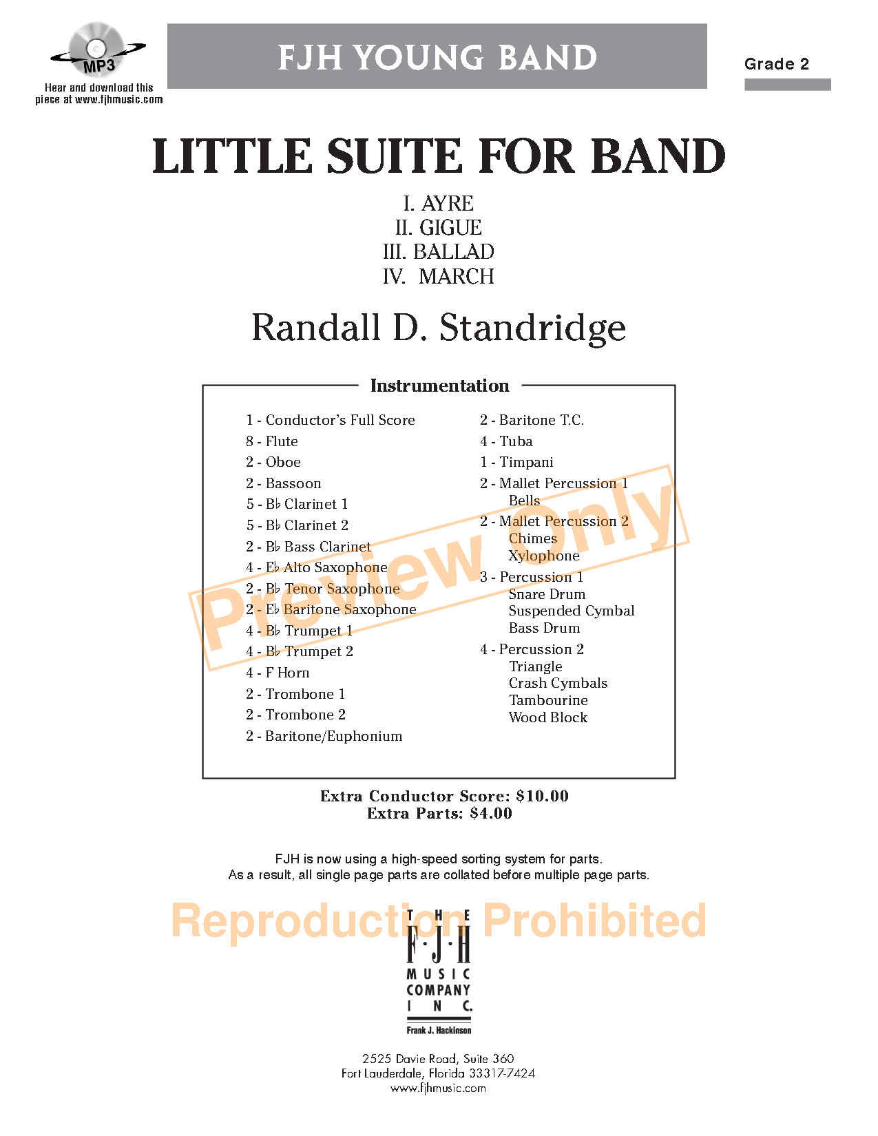 Little Suite for Band