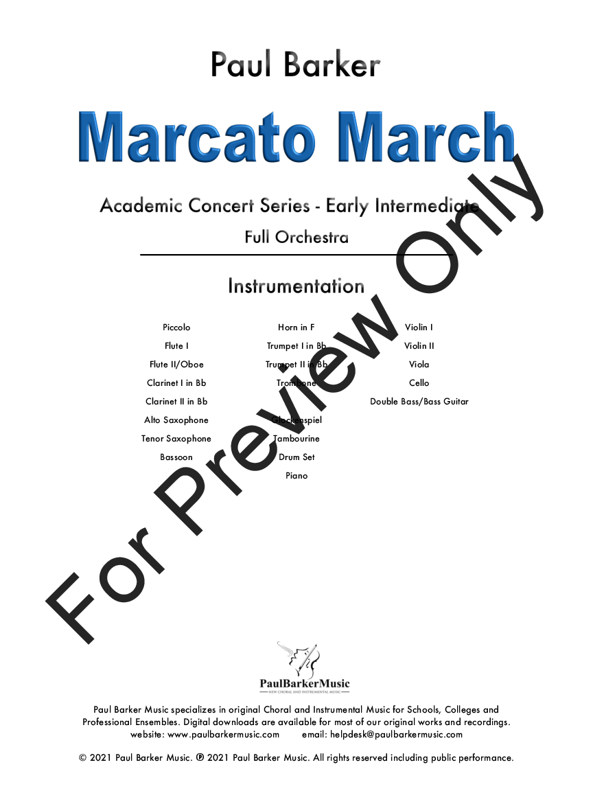 Marcato March P.O.D.