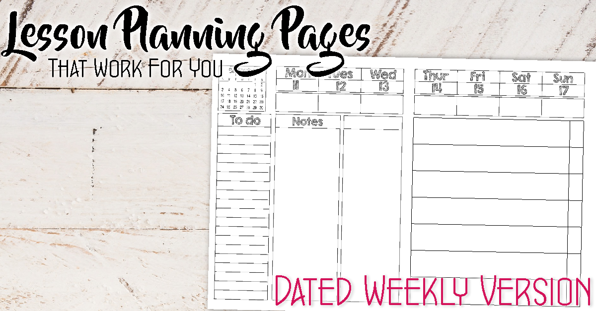 #PlanMyWholeLife Music Teacher Planner: Dated Weekly