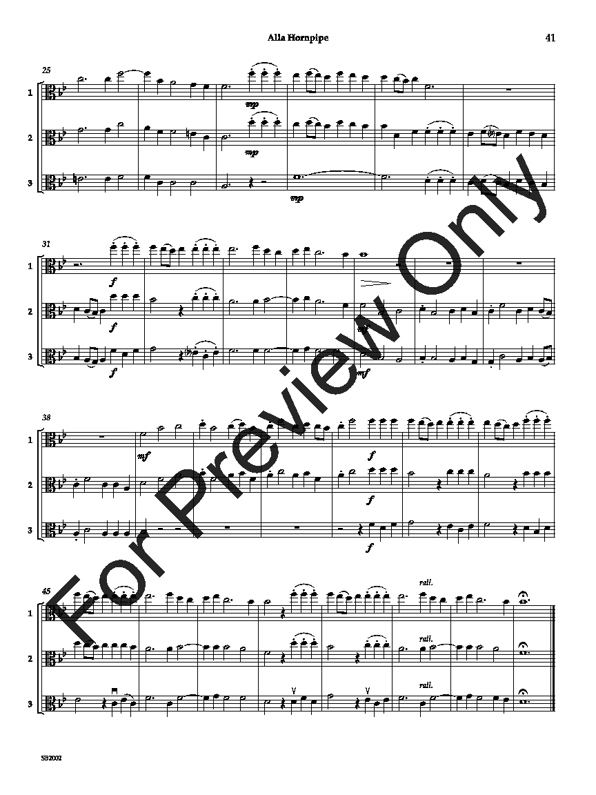 Adaptable Trios Viola