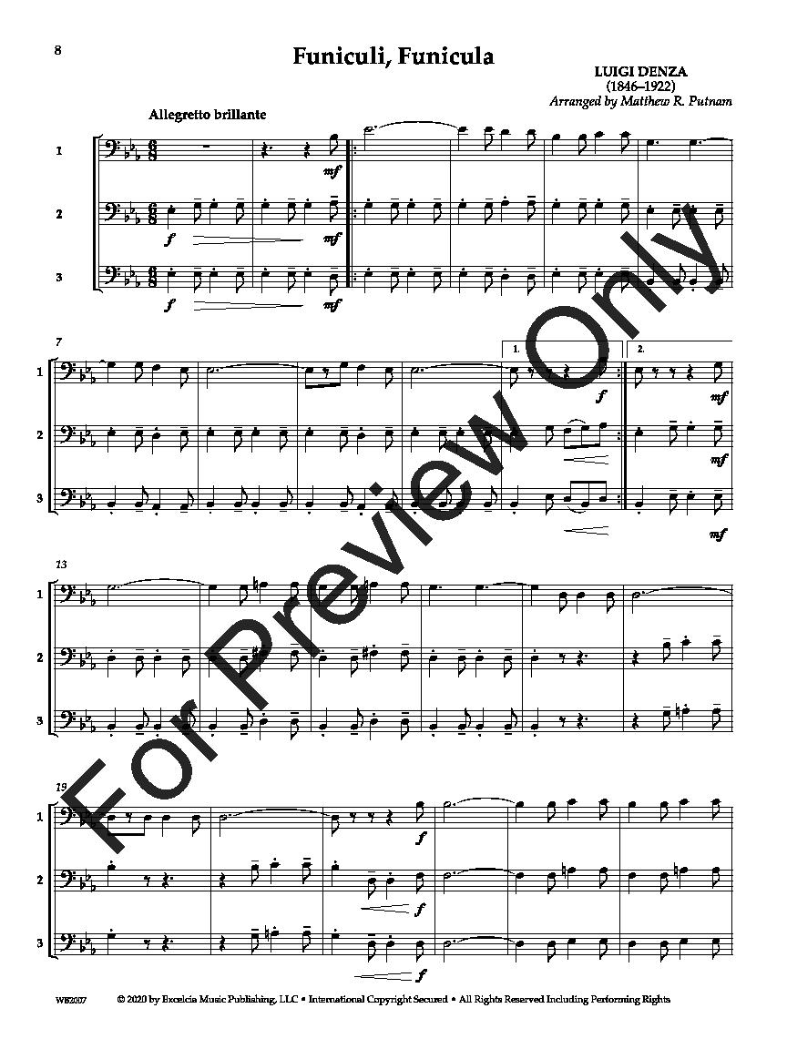 Adaptable Trios Eprint Trombone/Euphonium