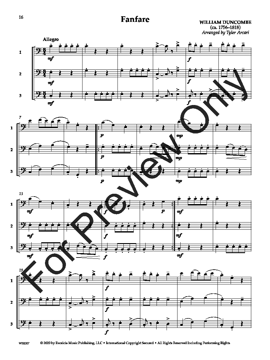 Adaptable Trios Eprint Trombone/Euphonium