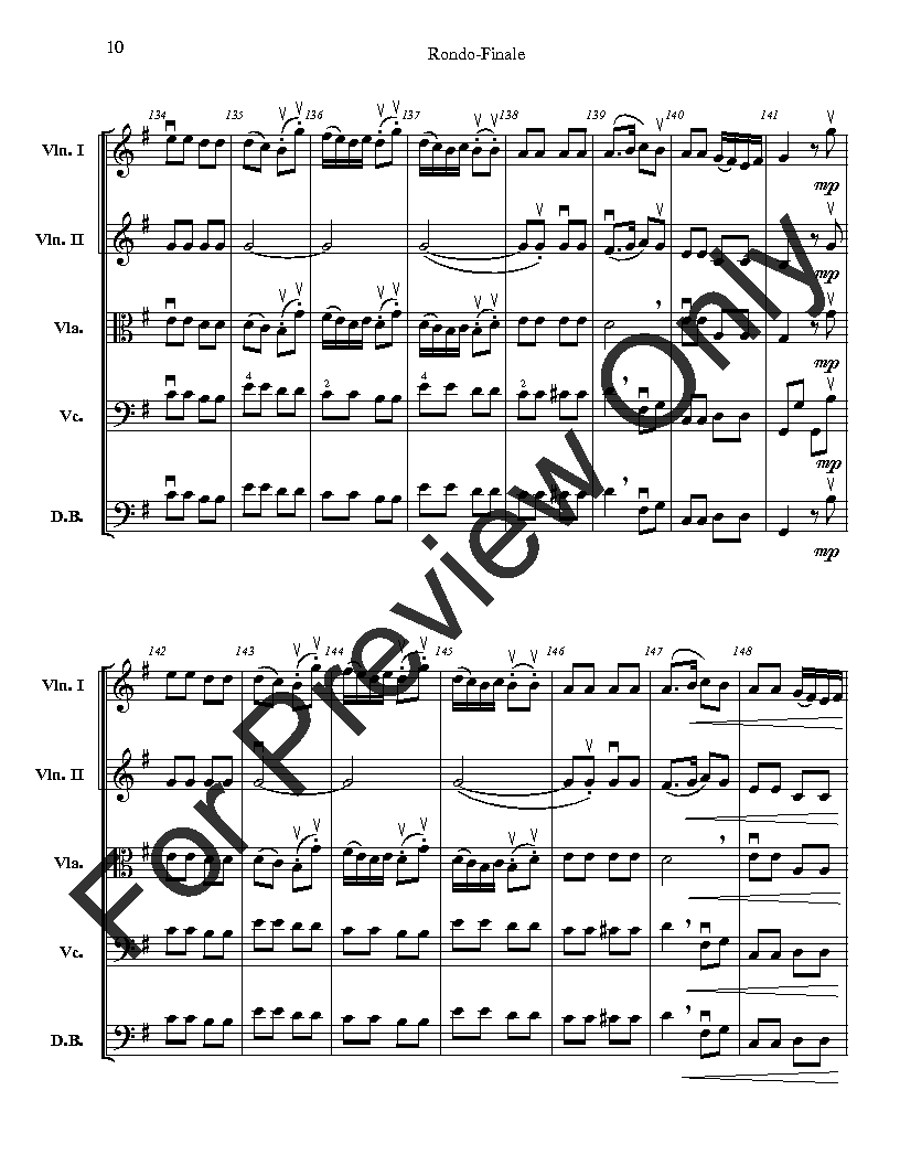 Rondo-Finale from Oktett Hob. X: 12