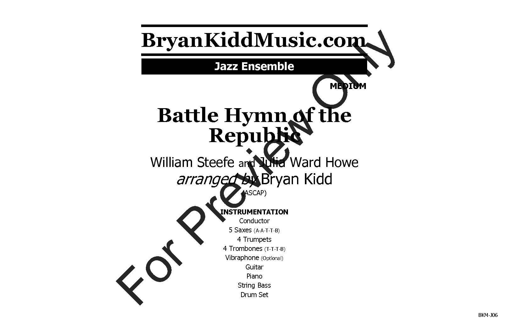 Battle Hymn of the Republic P.O.D.