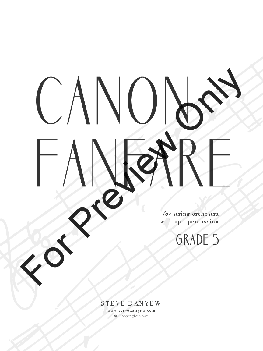 Canon Fanfare