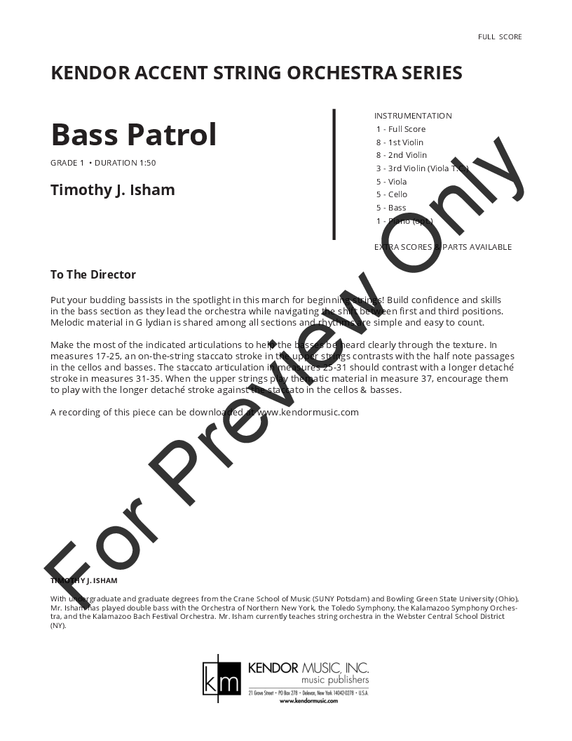 Bass Patrol
