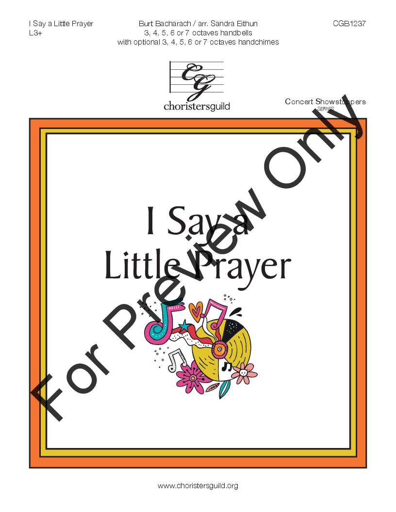 I Say A Little Prayer 3-7 Octaves