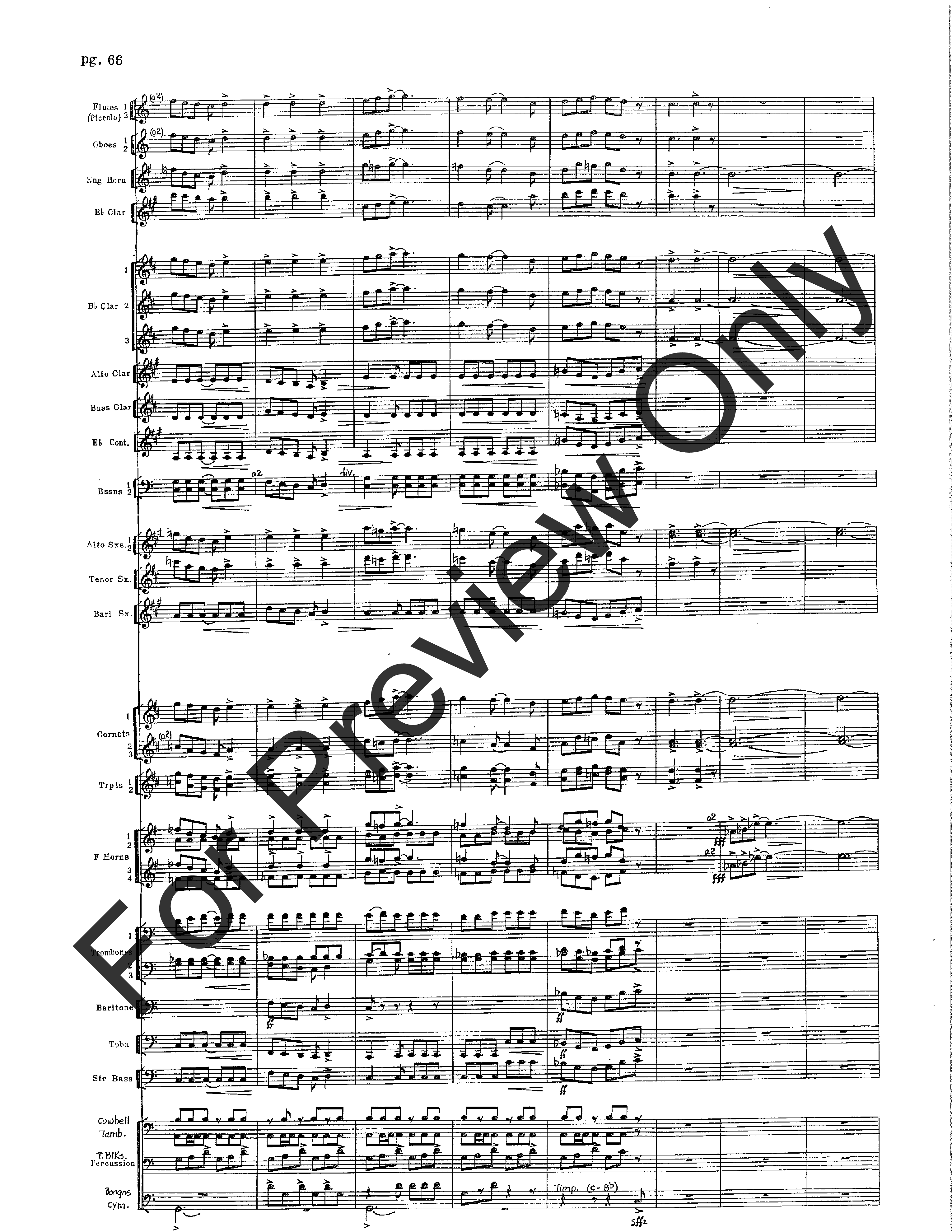 Symphony for Band